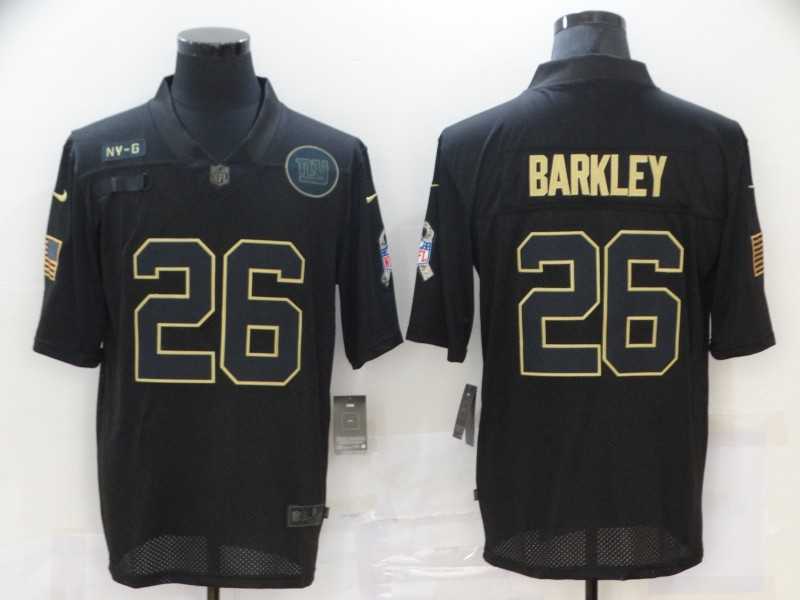 Nike Giants 26 Saquon Barkley Black 2020 Salute To Service Limited Jersey,We sell and wholesale Nike Giants 26 Saquon Barkley Black 2020 Salute To Service Limited Jersey on line form chian!